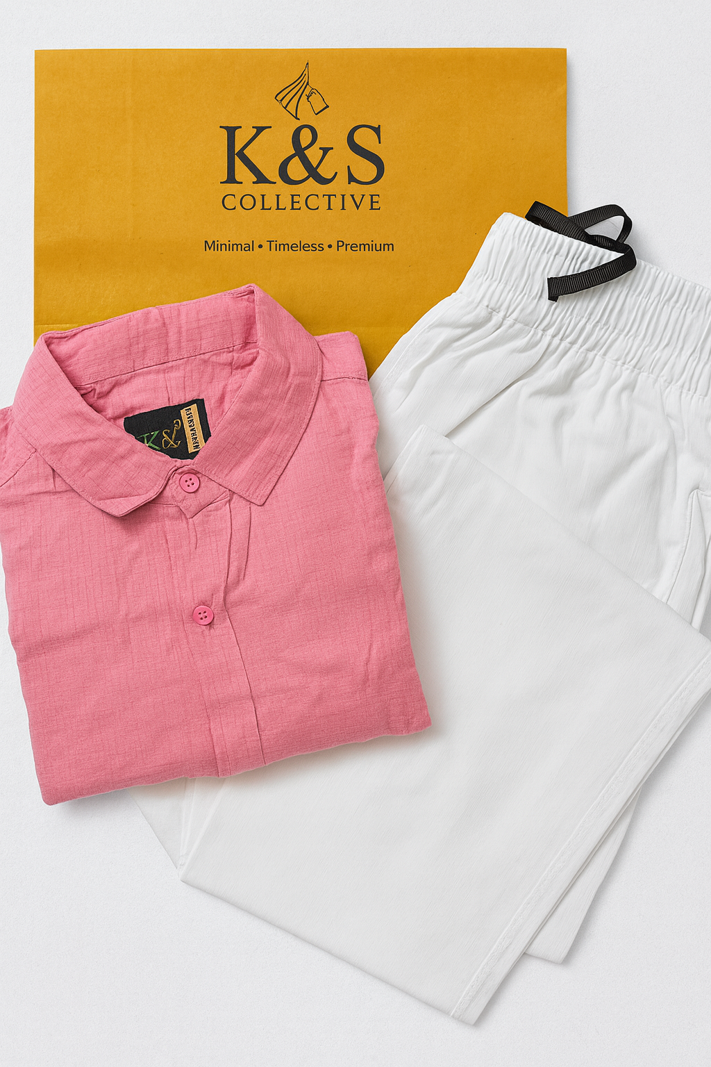 Pure Linen Shirt & Trouser Combo