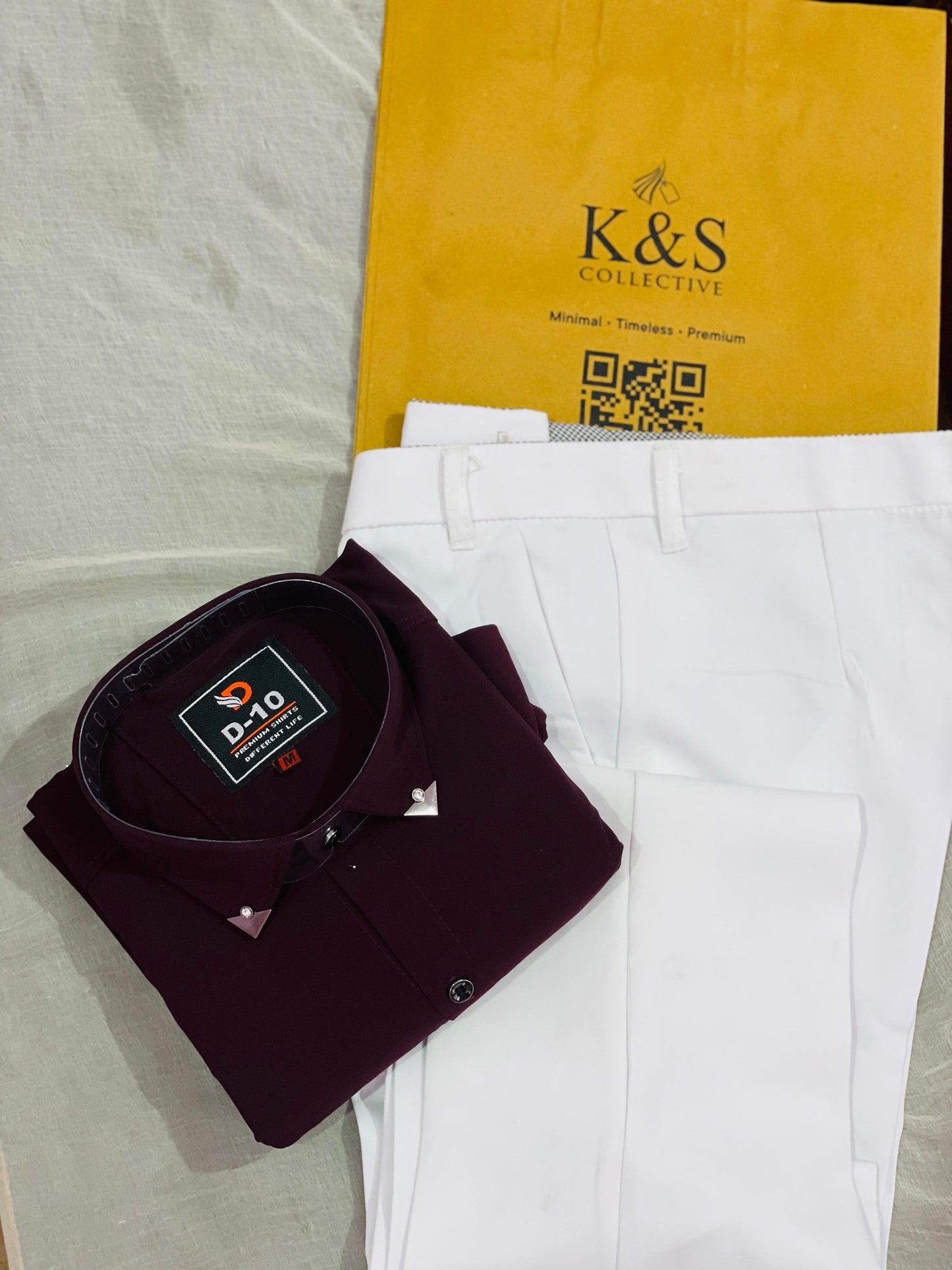 Cotton Satin + Lycra Japanese Pant Combo